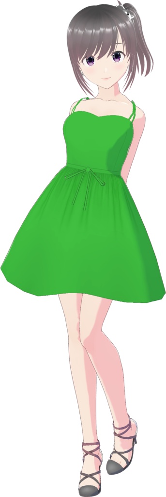 クロスキャミソールワンピース (Simple Style / ショート)