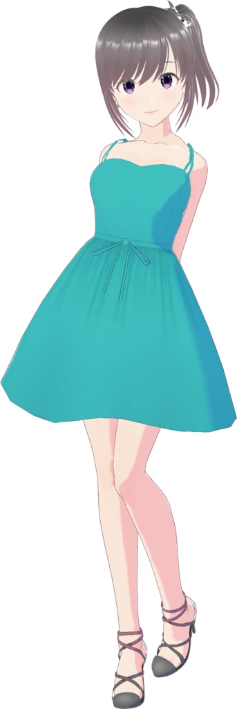 クロスキャミソールワンピース (Simple Style / ショート)