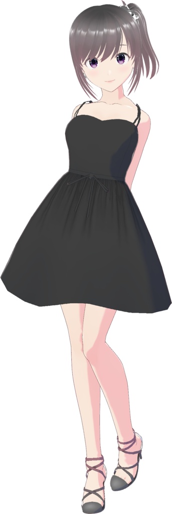 クロスキャミソールワンピース (Simple Style / ショート)