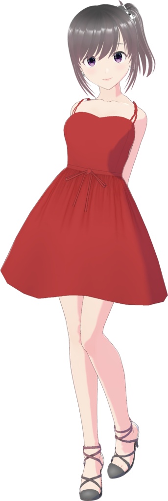 クロスキャミソールワンピース (Simple Style / ショート)