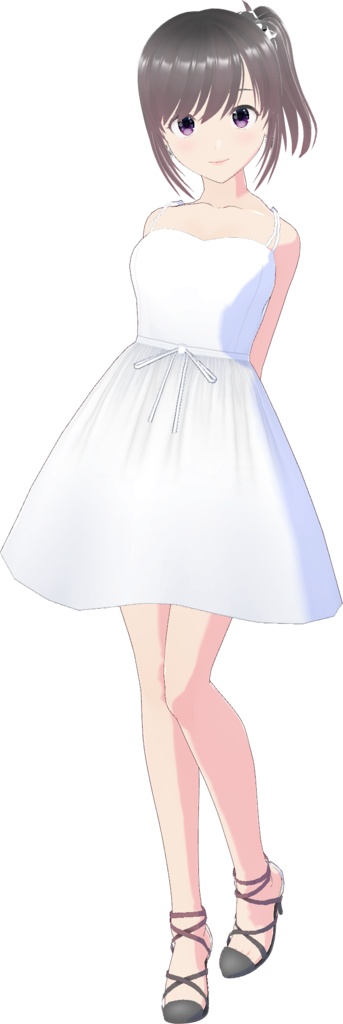クロスキャミソールワンピース (Simple Style / ショート)