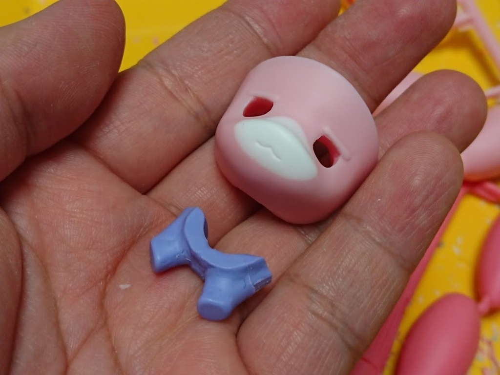 うさぎのみいちゃん 色変わりブルーピンク