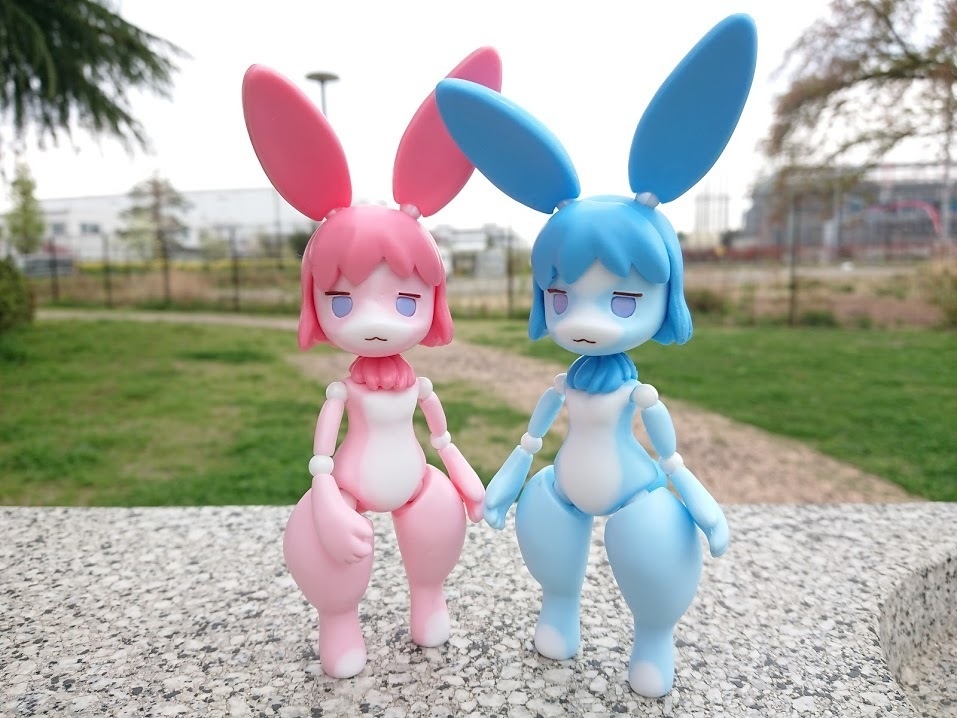 うさぎのみいちゃん 色変わりパープル