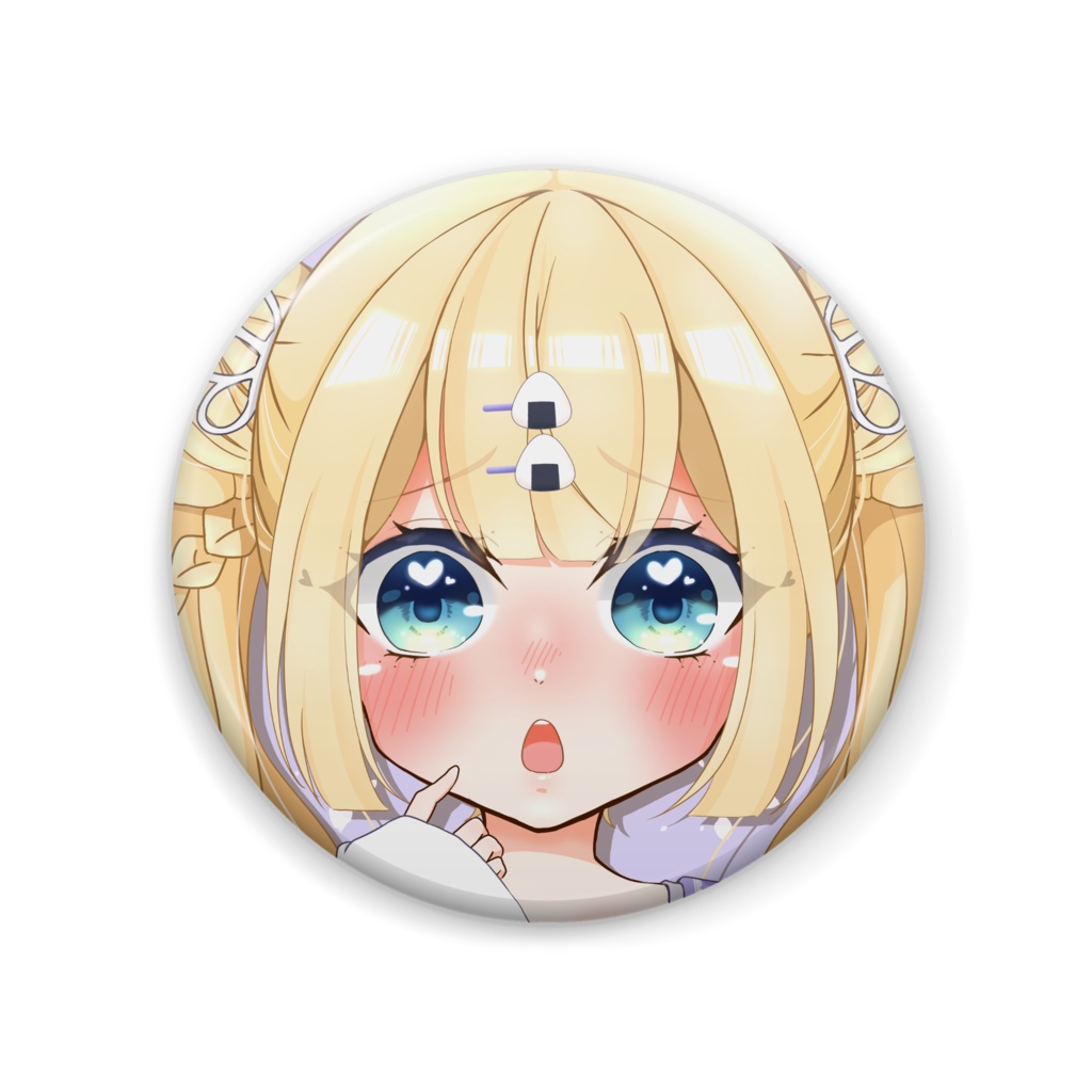 初配信イラスト缶バッジ