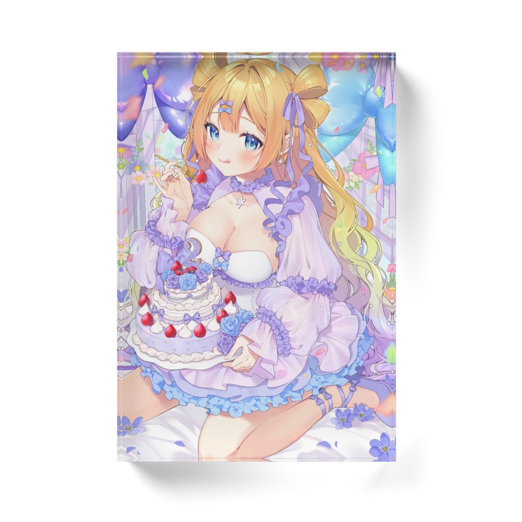 2nd Anniversary記念アクリルブロック