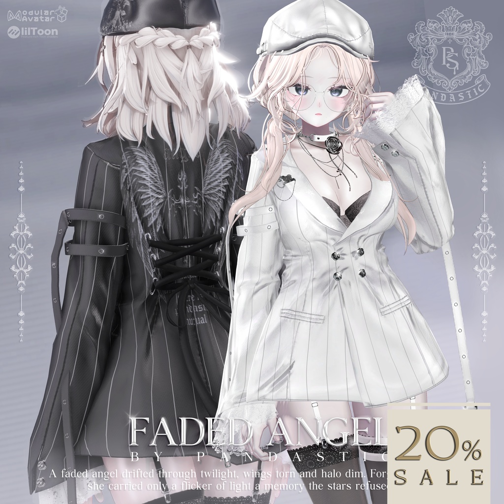 ✨SALE中✨【⚜Faded Angel⚜】10Avatar対応