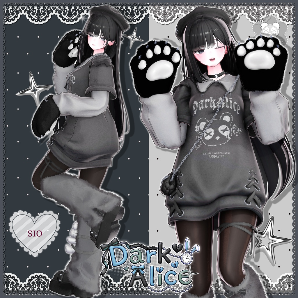 ✨SALE中【DarkAlice🐾】13Avatar対応