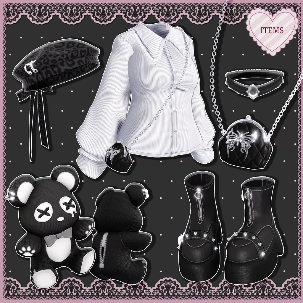 ✨SALE中【DarkAlice🐾】13Avatar対応