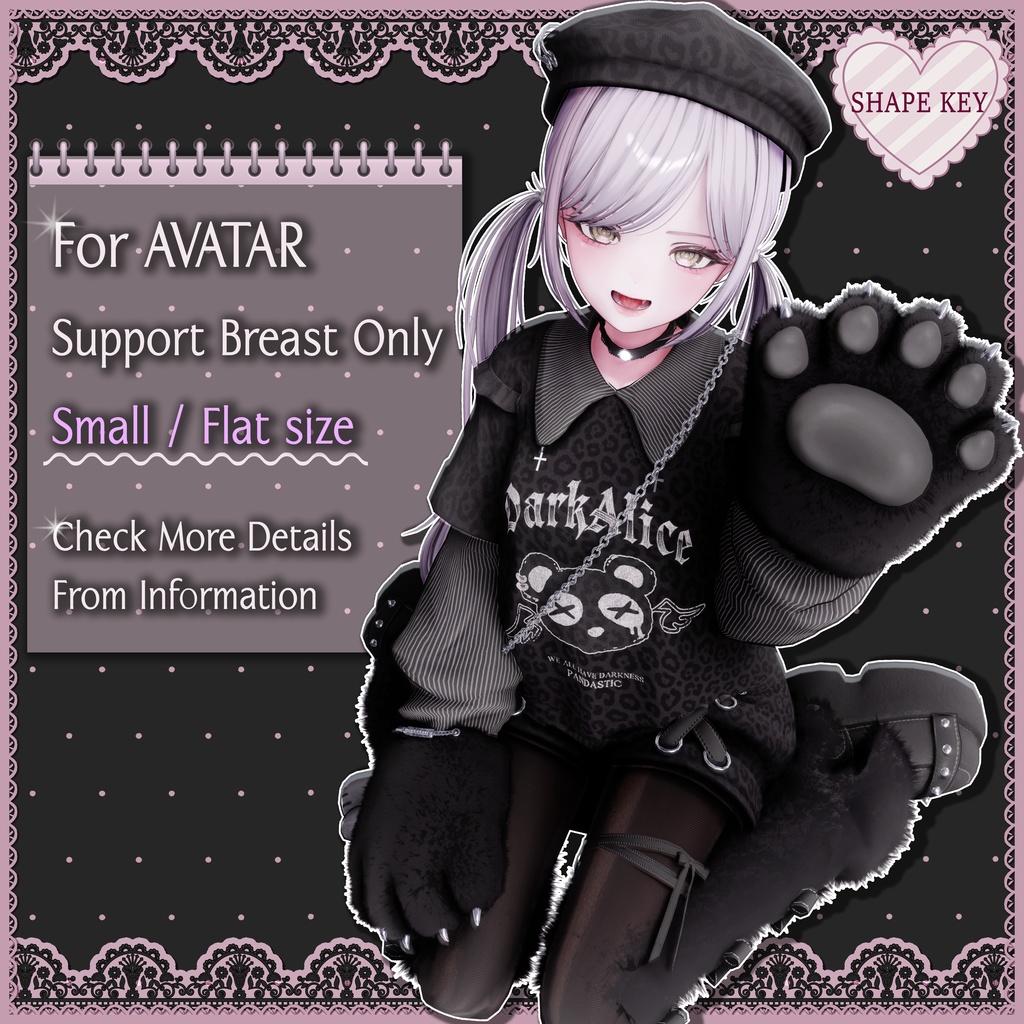 ✨SALE中【DarkAlice🐾】13Avatar対応