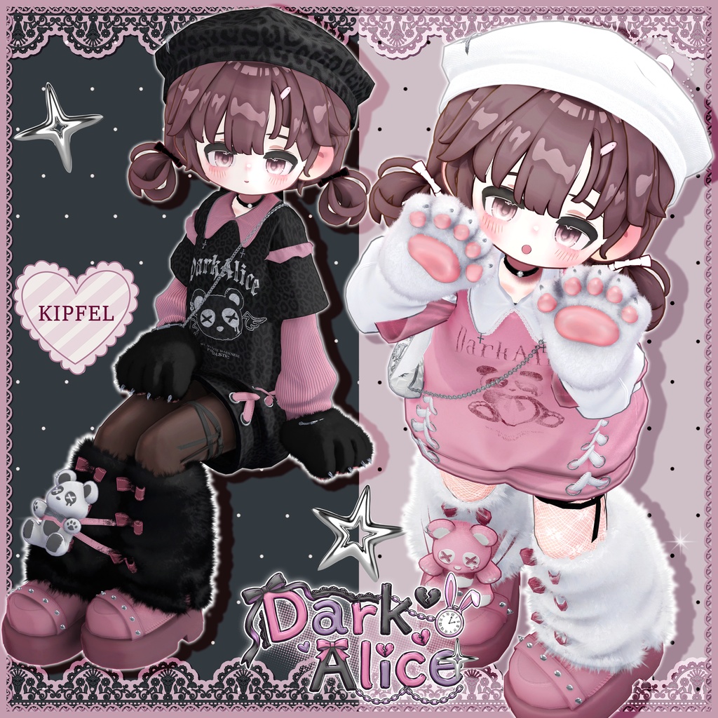 ✨SALE中【DarkAlice🐾】13Avatar対応