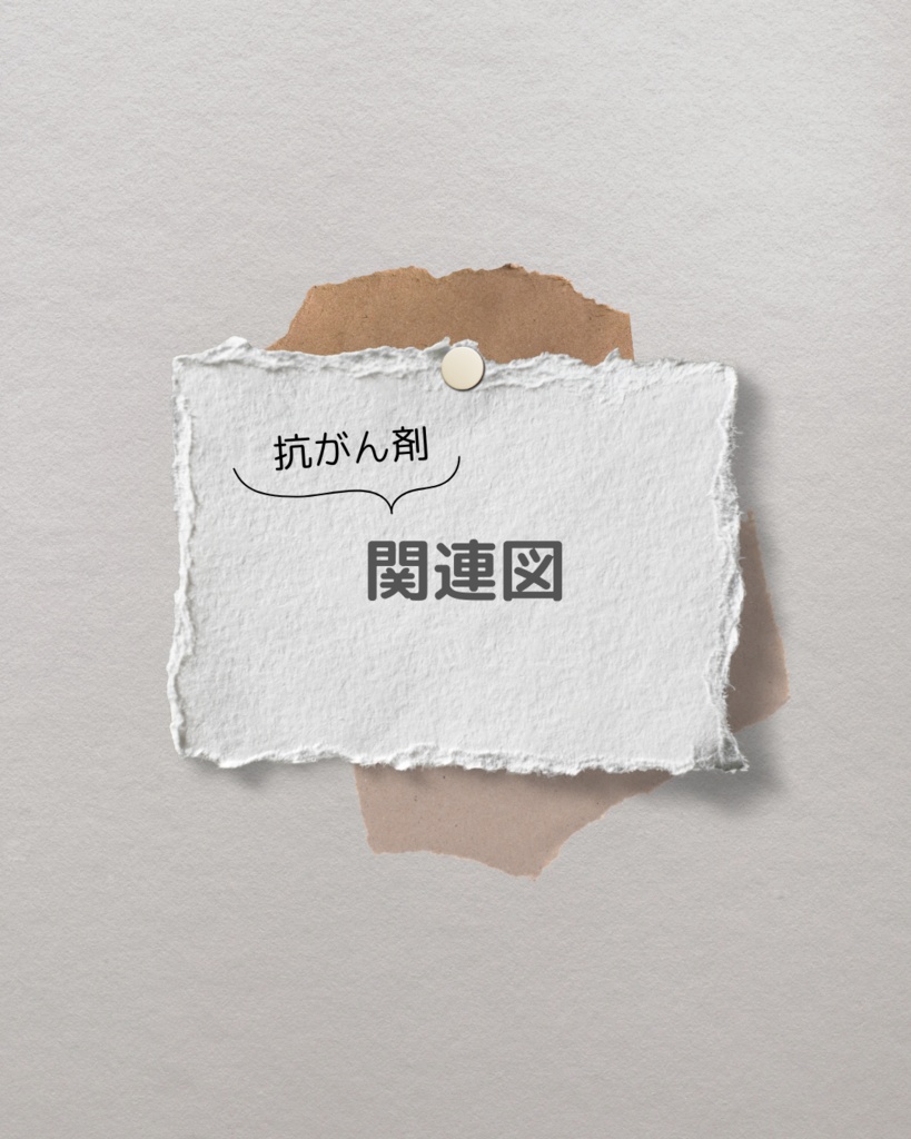 【関連図】抗がん剤