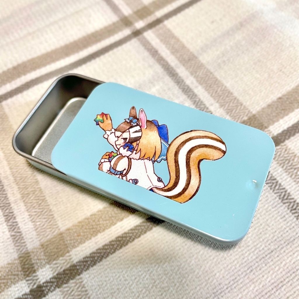 けものフレンズ リスリスメンタム缶（けもVシマリス）