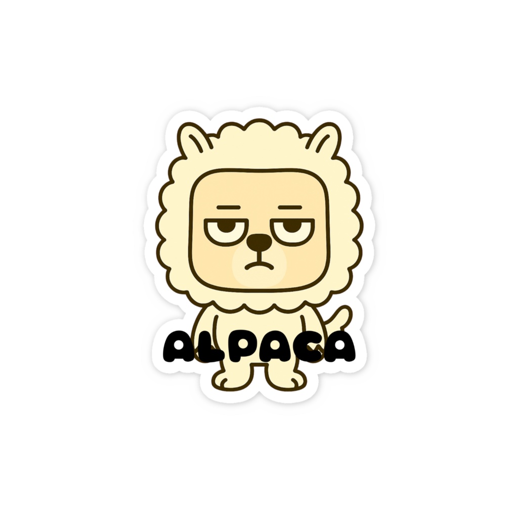 動物スマホステッカー