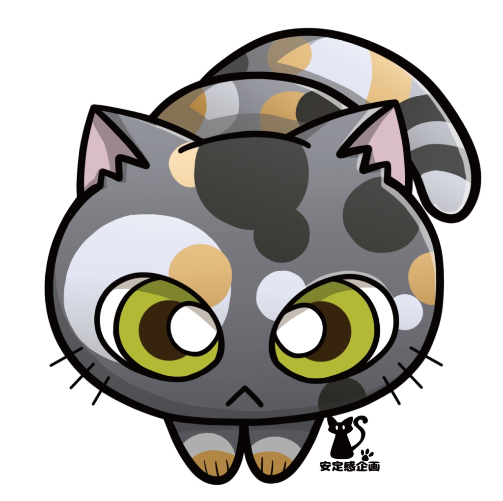 【アクリルキーホルダー】猫編 イラストロゴキーホルダー