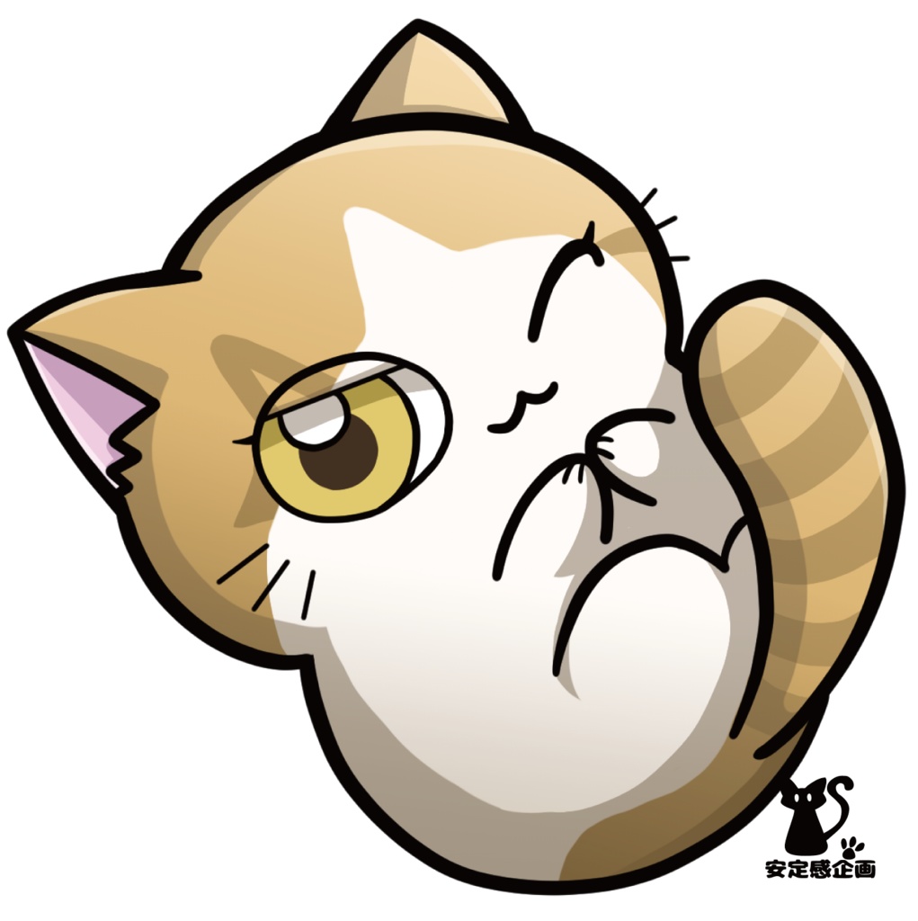 【アクリルキーホルダー】猫編 イラストロゴキーホルダー