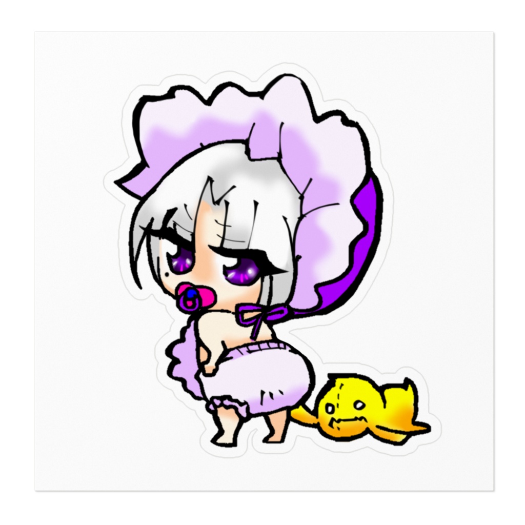 べビットちゃんステッカー