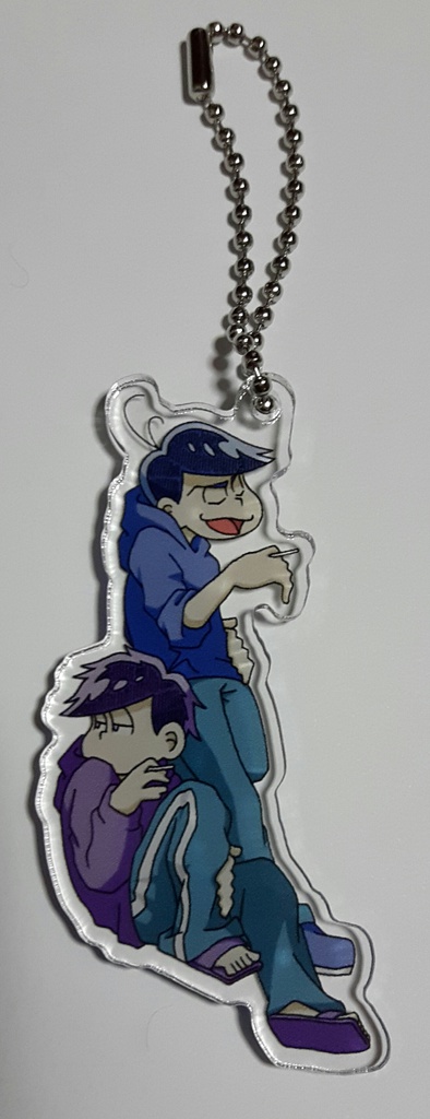 タバコ色アクリルキーホルダー