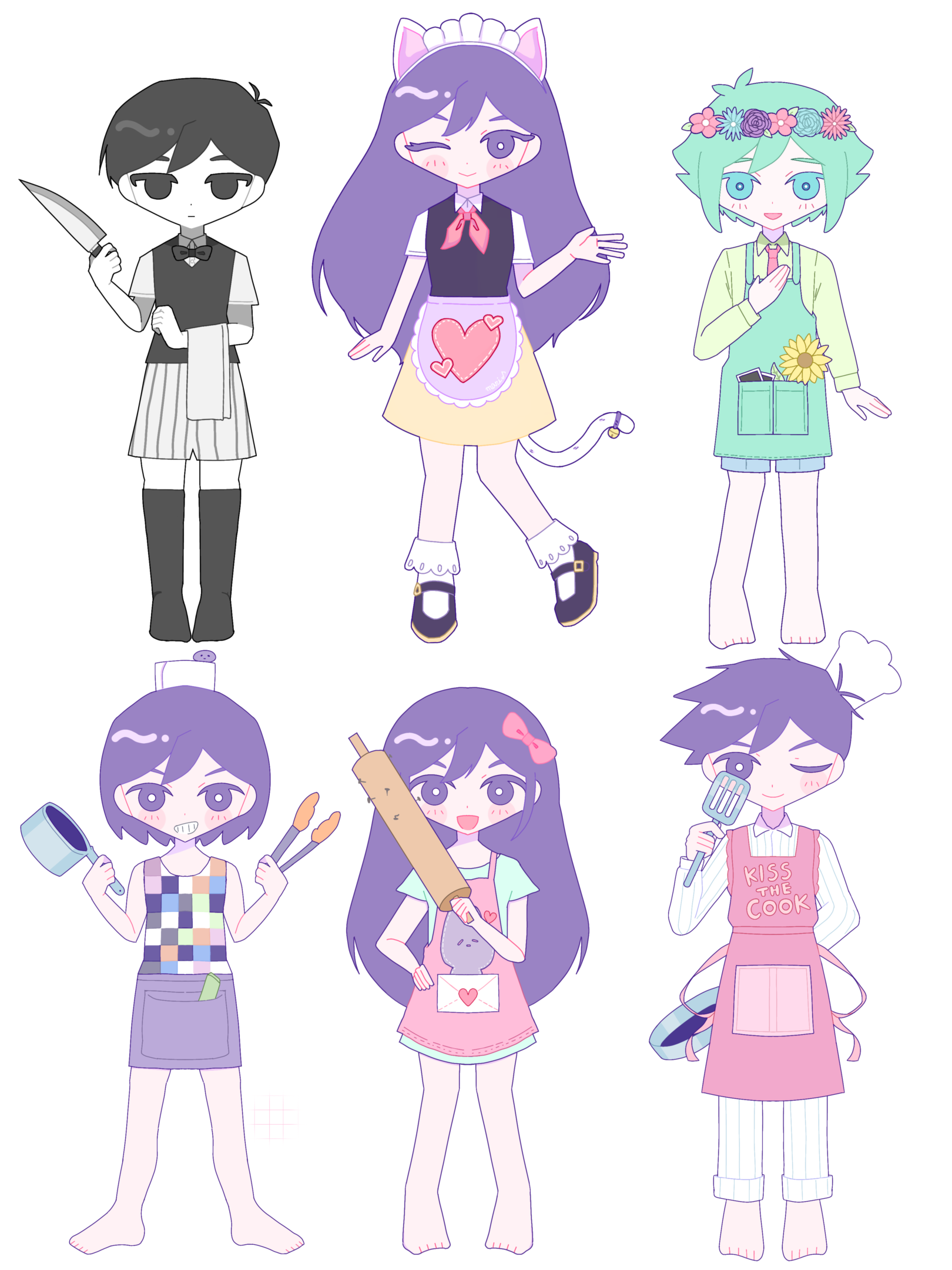 OMORI カフェ ステッカー