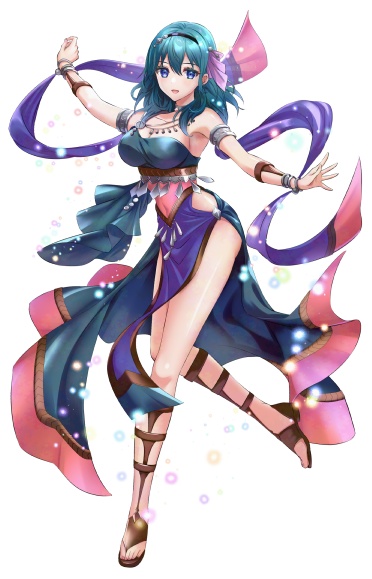 FEヒーローズ 踊り子オーロラアクリルスタンド(ベレス/カムイ/アクア)