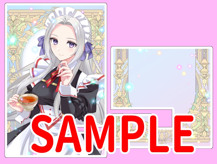 FEヒーローズお茶会衣装アクリルスマホスタンド エーデルガルト/カムイ