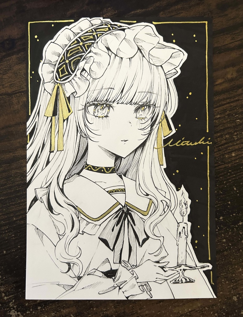 イラスト原画（ポストカード）