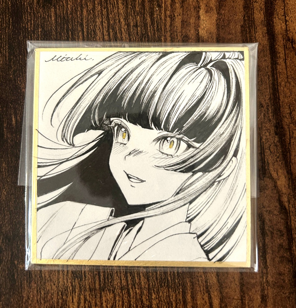 原画ミニ色紙