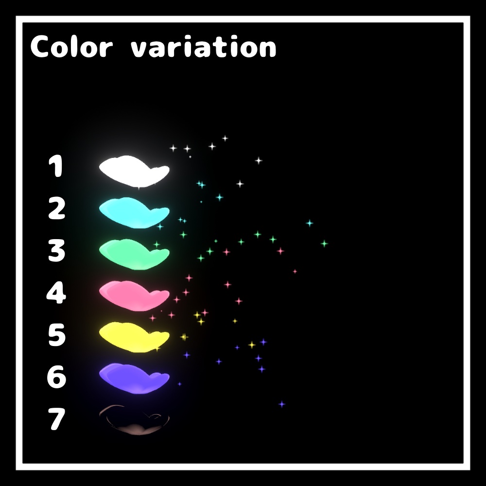 バタフライヘイロー【VRChat想定】