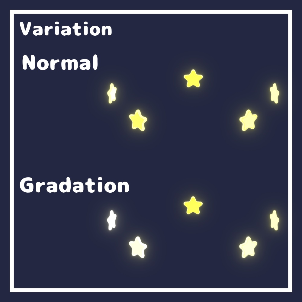 きらきら星ヘイロー【VRChat想定】