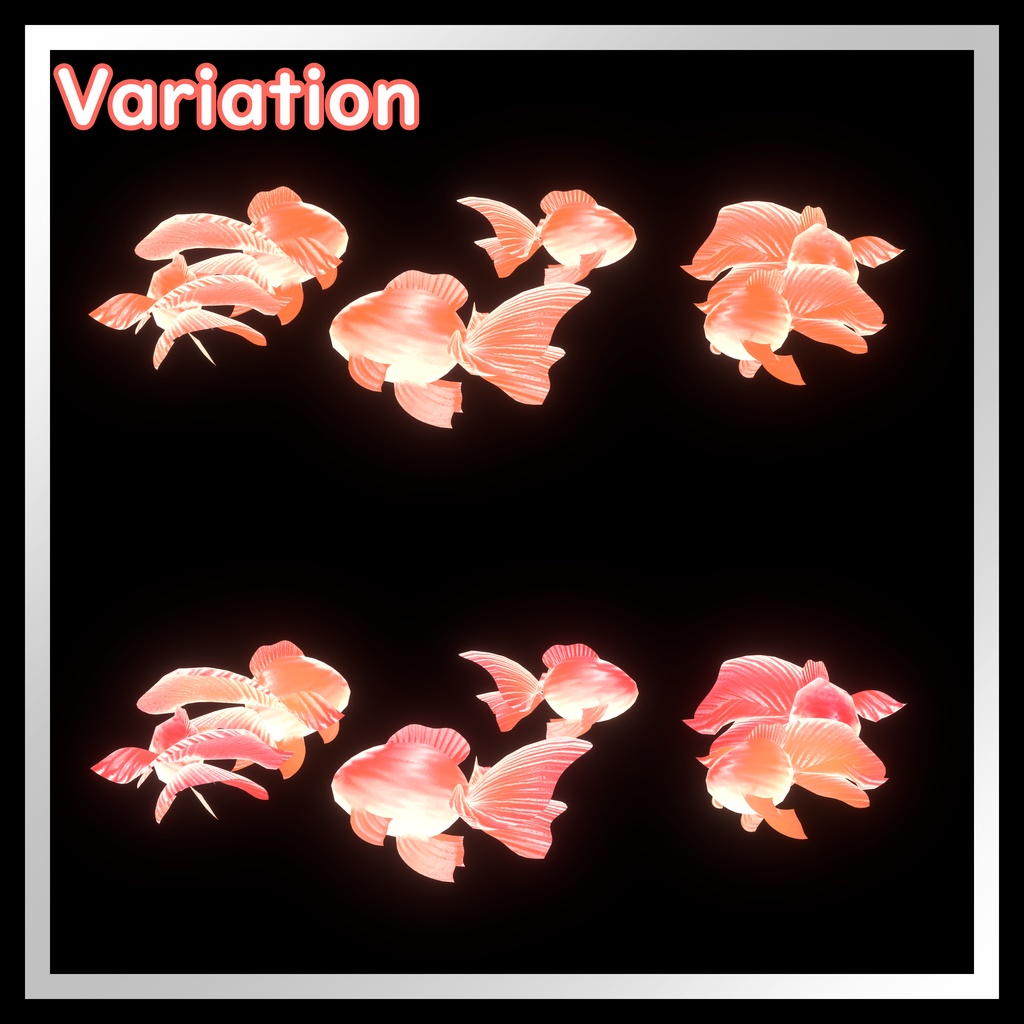 金魚ヘイロー【VRChat想定】