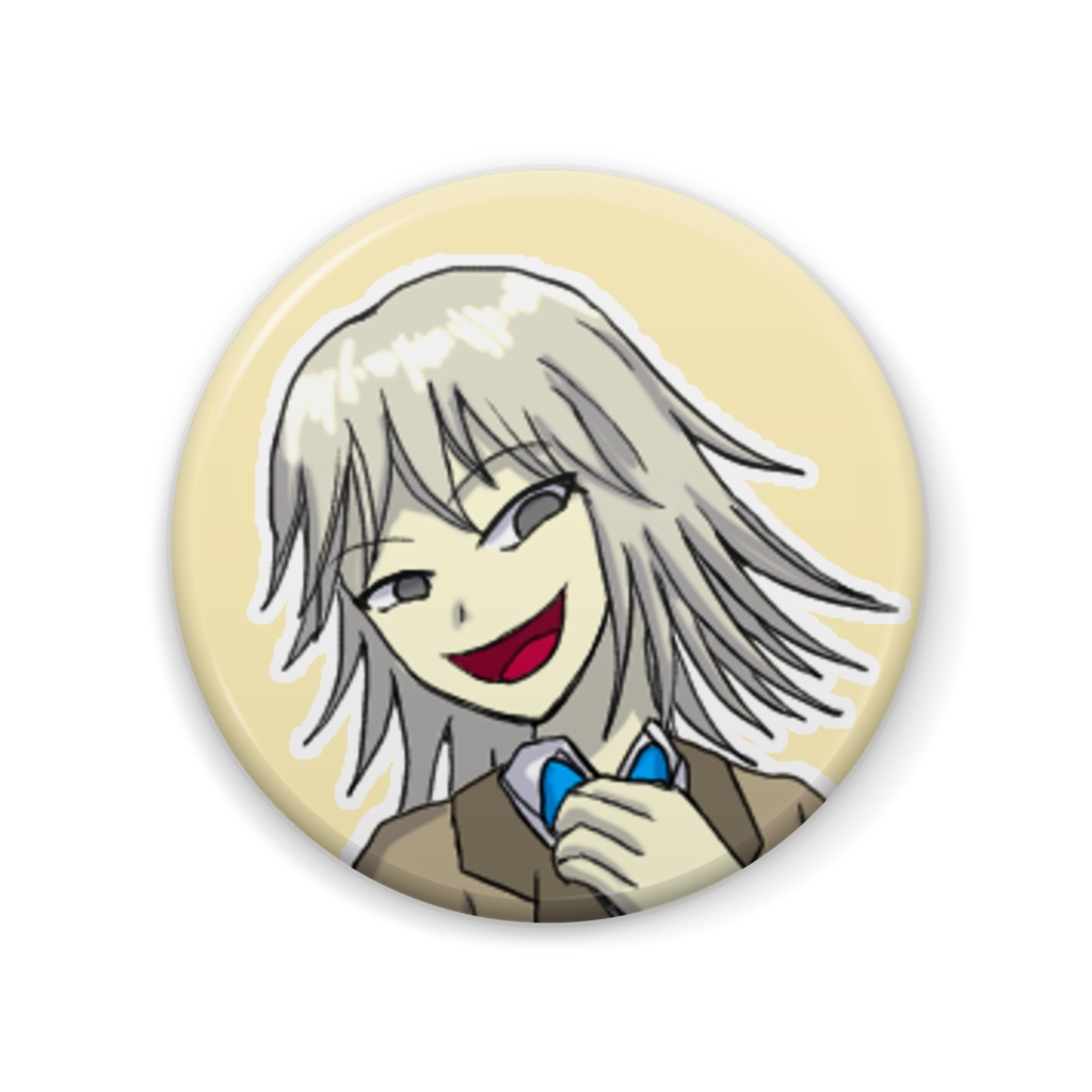 津守椎の缶バッジ