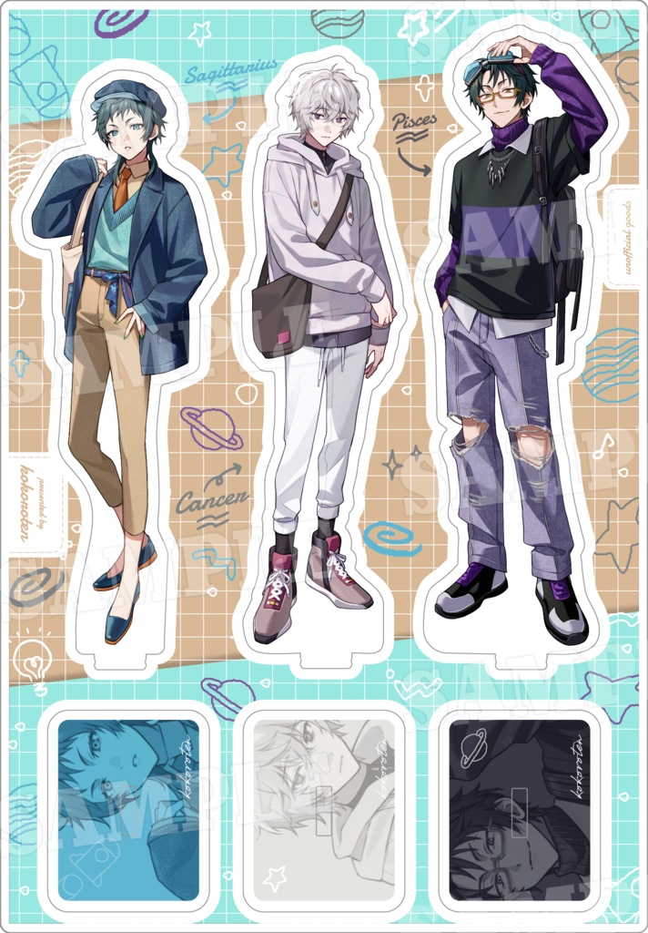 【グノーシア】同人アクリルスタンド