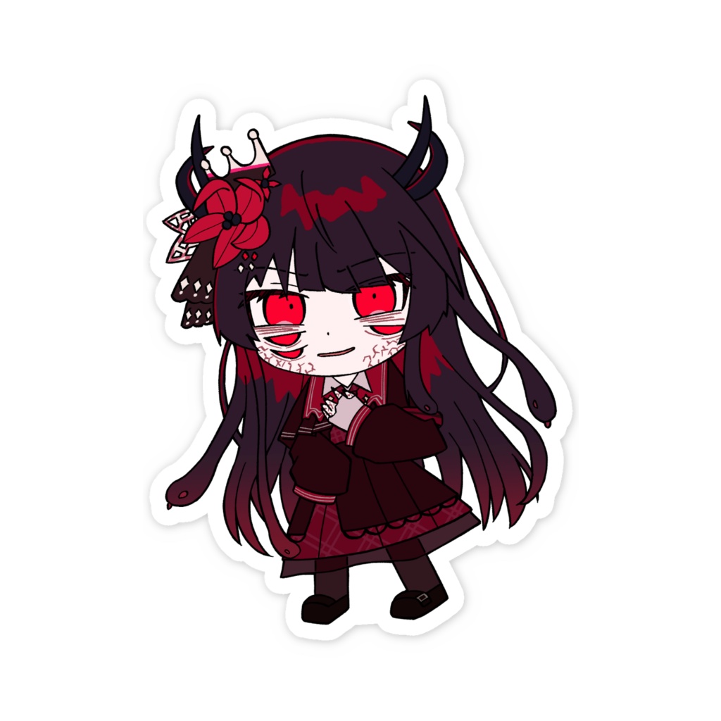 【非公式】二階堂ヒロ(魔女化) スマホステッカー
