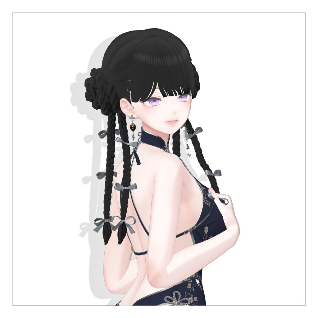 Chinese Style Braid Hair