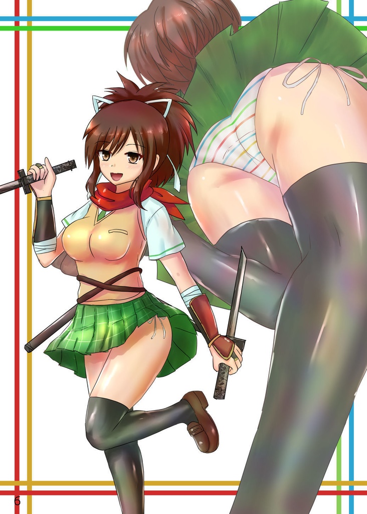 RAINBOW senrankagura illustration book レインボー水着の本