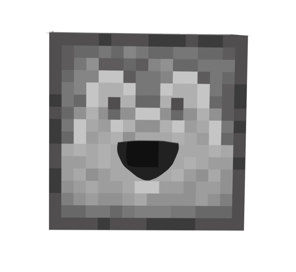 無料配布Live2Dモデル「ドロッパー・ディスペンサー(Minecraft)」