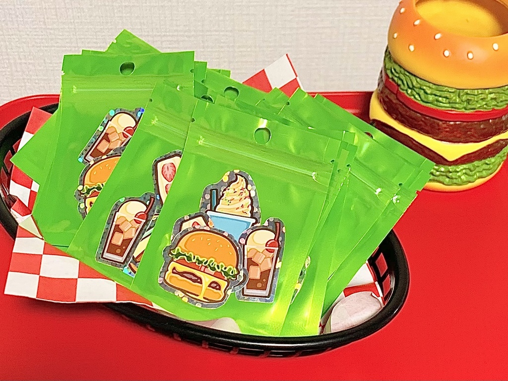 食べ物シールセット