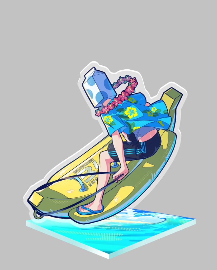 三周年記念イラストアクスタ【ウォルピスカーター】
