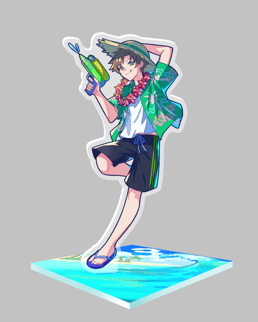 三周年記念イラストアクスタ【えるの】