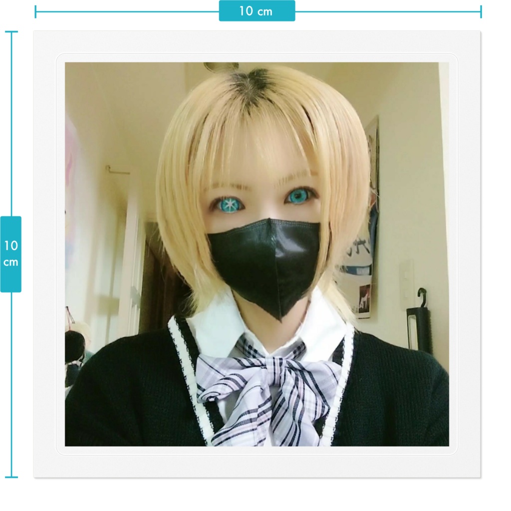 刹那グッズ ハロウィン ステッカー