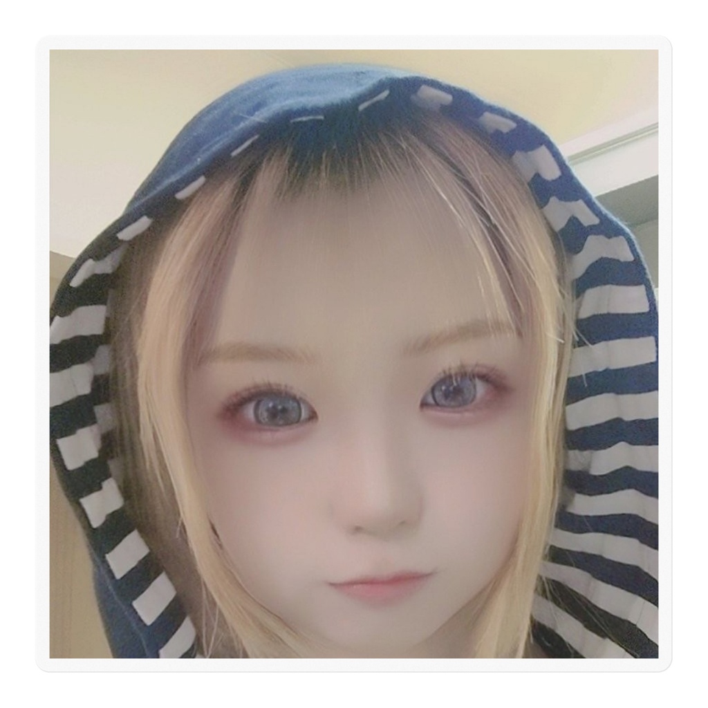 刹那グッズ 顔出し ステッカー