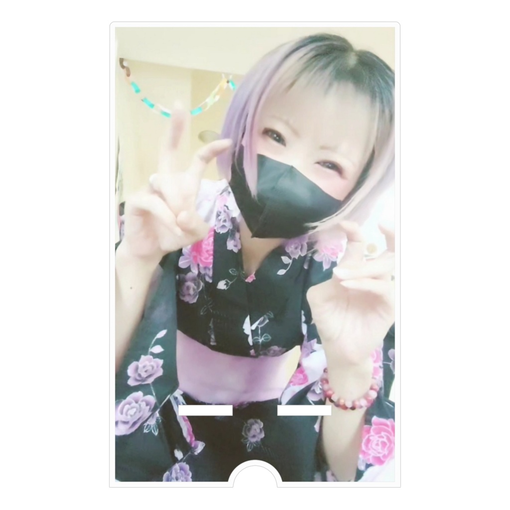 刹那グッズ アクリルスマホスタンド