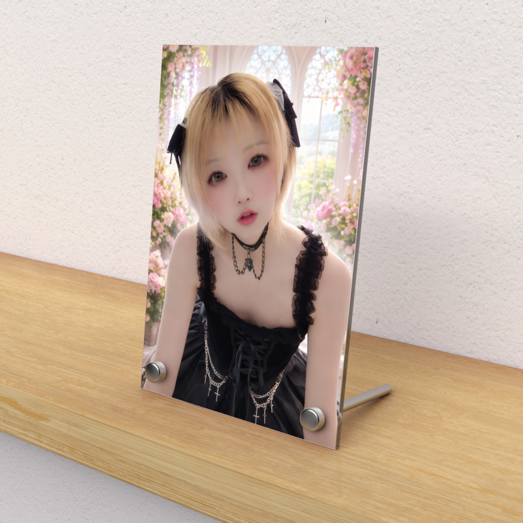 刹那グッズ ゴスロリ アクリルフォトパネル