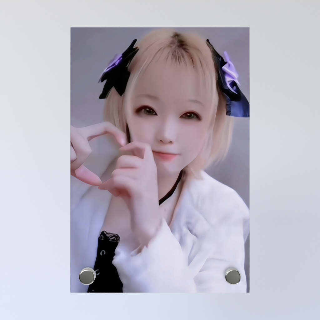 刹那グッズ 冬バージョン アクリルフォトパネル