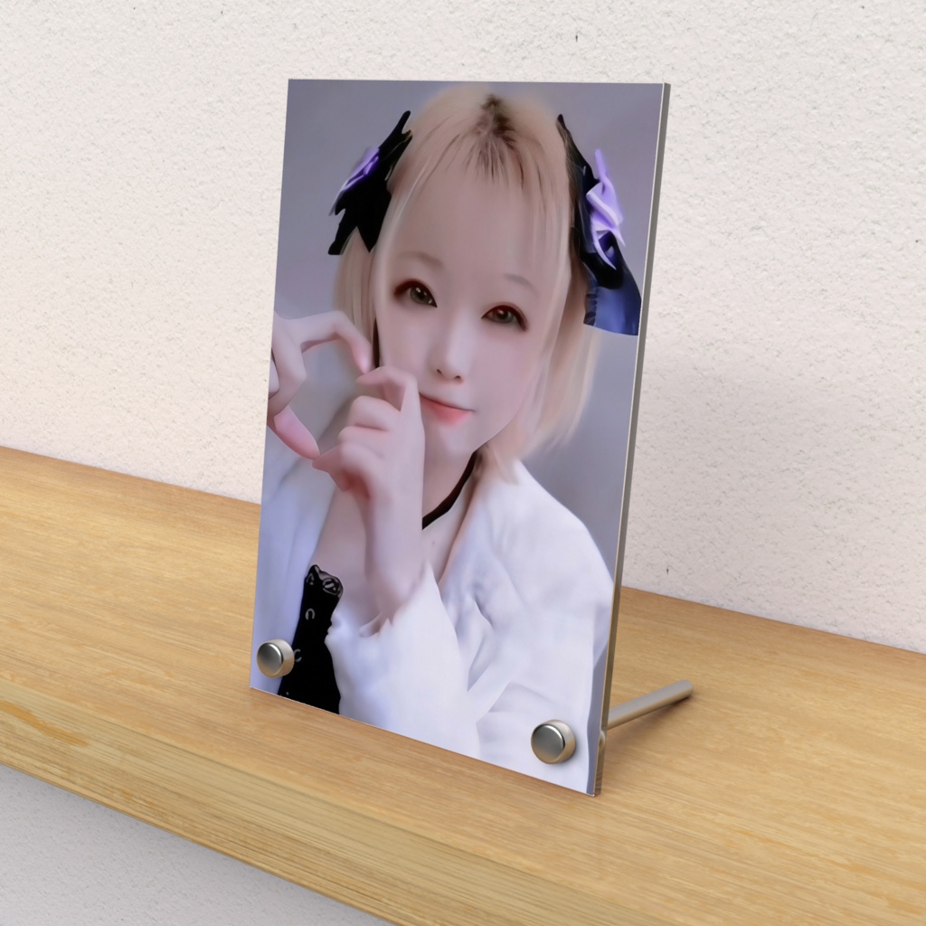 刹那グッズ 冬バージョン アクリルフォトパネル