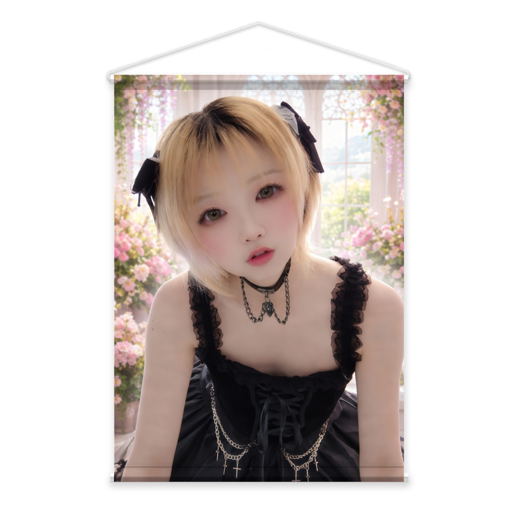 刹那グッズ ゴスロリ タペストリー 