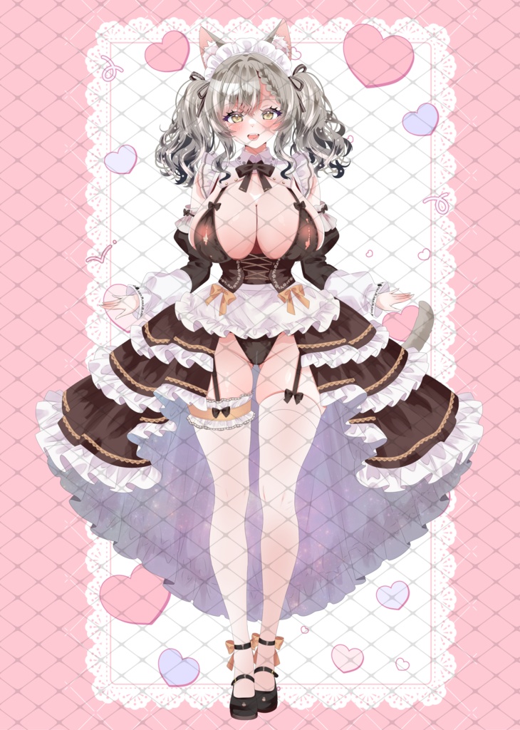 【一点限定】女の子 爆乳 立ち絵 TRPG R18配信向け