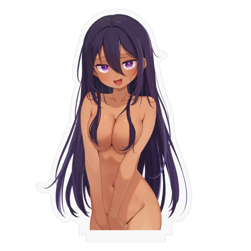 【アクリルスタンド中】褐色ちゃんすっぽんぽん