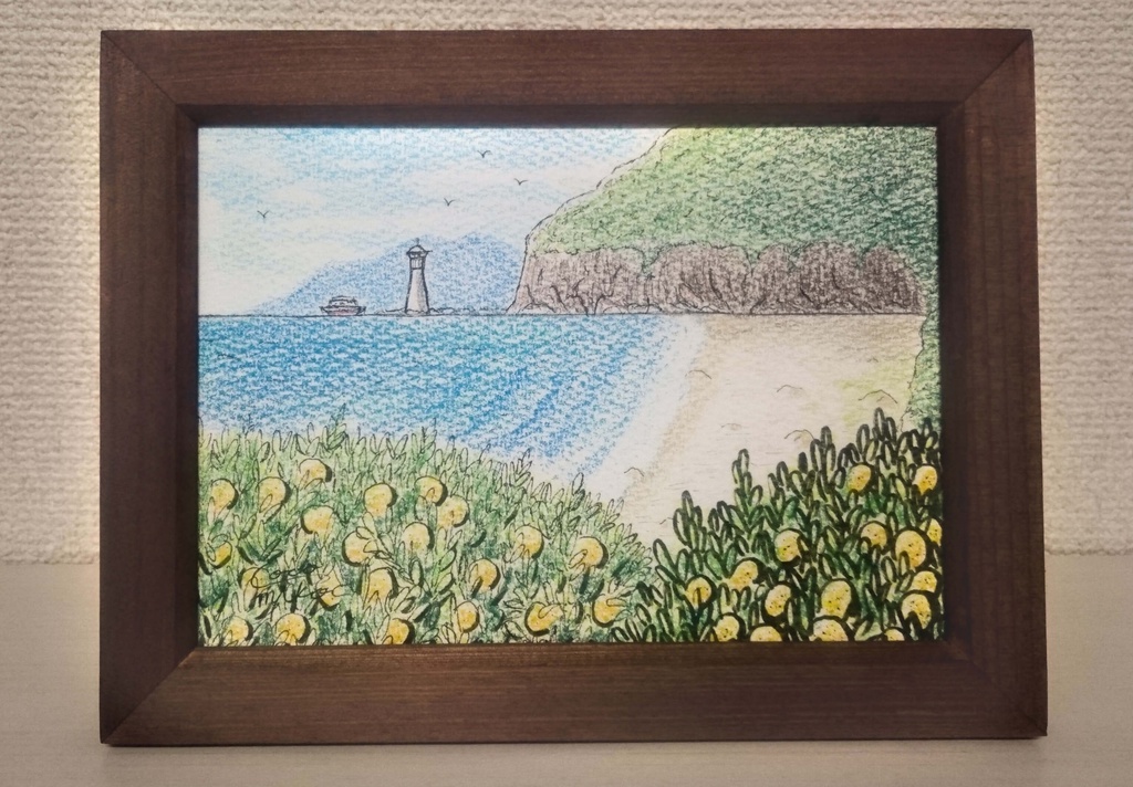「ミカンの丘」原画２