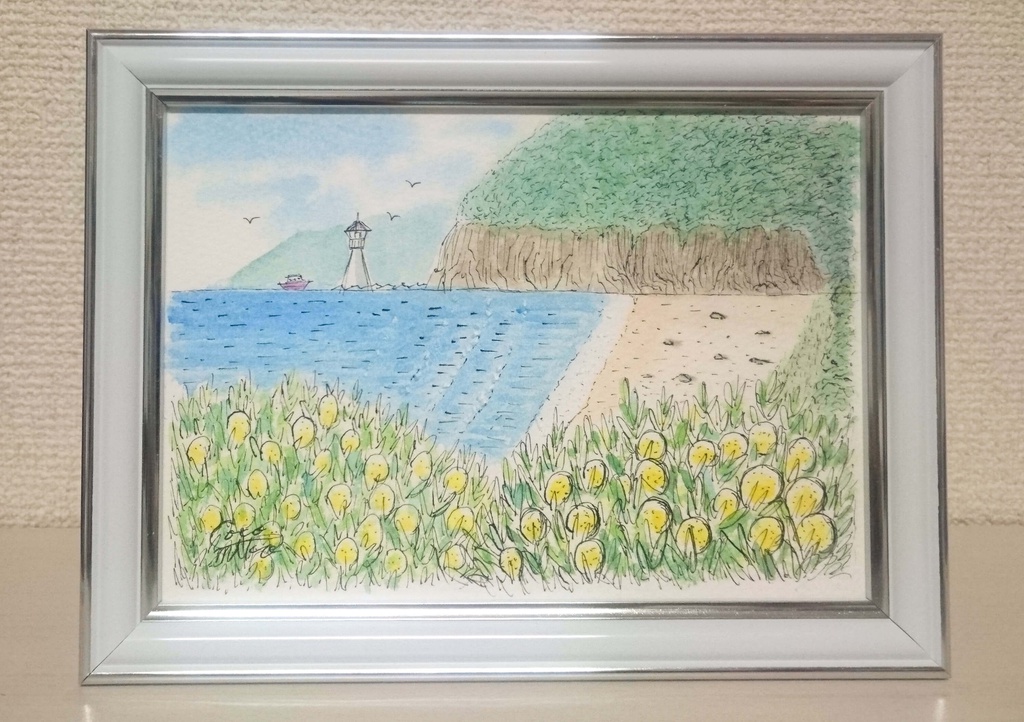 「ミカンの丘」原画3