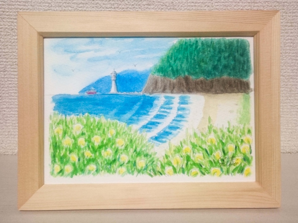 「ミカンの丘」原画4